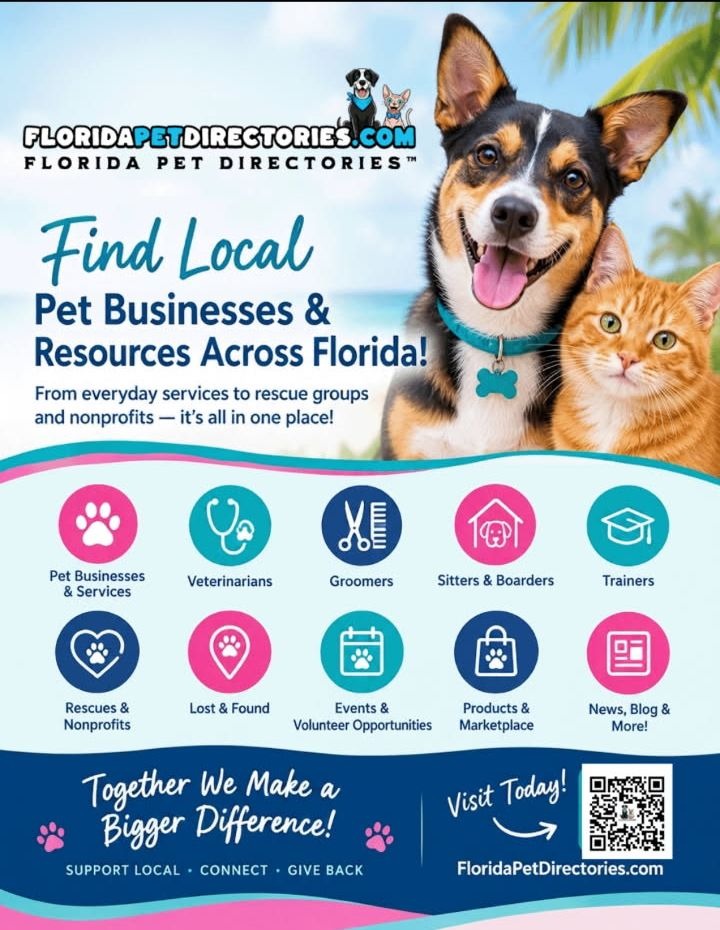 Florida Pet Directories — find local pet businesses and resources across Florida